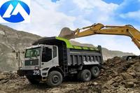 Camion benne de 85 tonnes ZT125G pour l'exploitation minière, en promotion avec certification CE