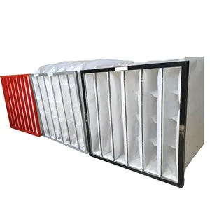 Synthetic Fiber Pocket sell G4 primary efficiency screen medium type non-woven directly AHU Bag HVAC hepa h13 Air filter