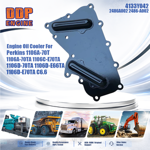 ออยล์คูลเลอร์2486-A002 2486A002สำหรับเพอร์กินส์1106A-70T 1106A-70TA 1106C-E70TA 1106D-70TA 1106D-E66TA - Product Image 2