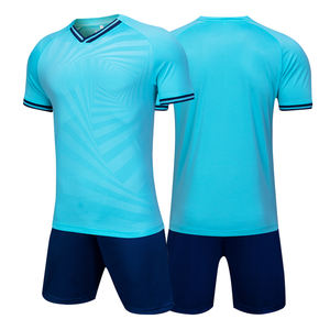 批发厂价优质足球服热升华空白足球球衣设计精美 - Product Image 5