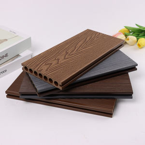 Color Natural WPC Decking Piso Deck <span class=keywords><strong>Terraza</strong></span> para uso externo para yate piso Teak Ipe para parque al aire libre jardín piso Teak - Product Image 3