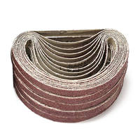 Courroie abrasive 80 grains 150*2000 Large bande abrasive sic Flexible Portable oxyde d'aluminium 6x48 pouces bandes de sable