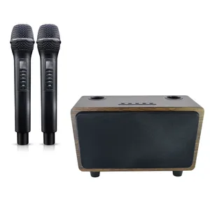 Karaoke Music Soundbar Speaker Sound Amplifiers Loudspeaker Box Amplifier Home AV Equipment With Wireless Mic Remote Control