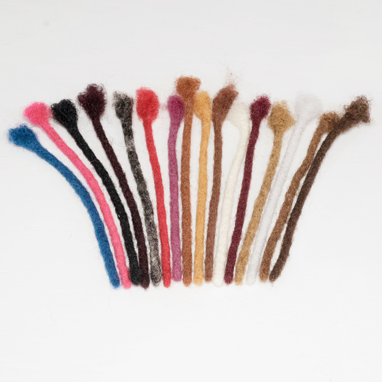 Vast Hair Workshop Craft Detail 12 for Dreadlocks Extensions 100% Human Loc Hair Soft Dreadlocks Cheveux Humains for Men/women