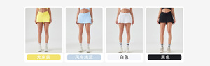 Tennisrokken Voor Dames Geplooide Tennisrok Met Zakken Golfskorts Voor Vrouwen Atletische Herfstrokken Met Korte Broek Gekruiste Taille - Product Image 4