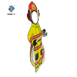กระดาษแข็งแบบ5ฟุตตัดออกสำหรับมนุษย์โปรโมชั่นการออกแบบที่กำหนดเอง - Product Image 3