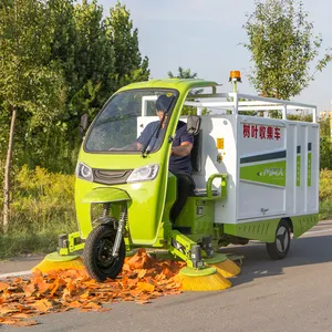 Alta Qualidade Ride-On City Decídua Folha Road Sweeper Car Price