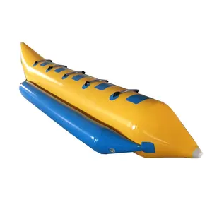 Barco inflável de banana, alta qualidade, 6 pessoas, preço de fábrica, barco voador inflável, banana, barco