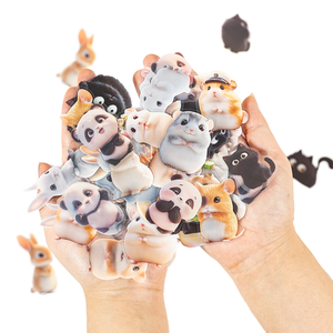 Pegatinas de vinilo personalizadas de alta calidad para mascotas de dibujos animados troqueladas dibujadas a mano Ragdoll <span class=keywords><strong>Cat</strong></span> + Rose protección UV impermeable para escalones de árbol de gato - Product Image 1