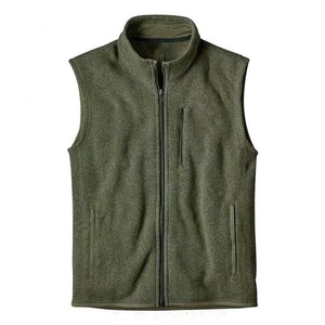 <span class=keywords><strong>Gilet</strong></span> polaire sans manches pour <span class=keywords><strong>homme</strong></span>, coupe ajustée, avec logo personnalisé OEM, fermeture éclair intégrale, pour la <span class=keywords><strong>chasse</strong></span> et les activités de plein air - Product Image 2