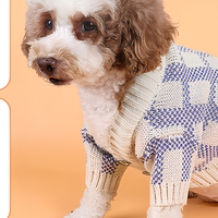 Pull tricoté pour chien, gilet chaud pour chiots, vêtements d'hiver pour chats et petits chiens