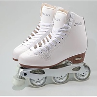 Patins à roulettes en ligne 3 roues pour le patinage artistique avec une terre d'arrêt avant à l'aide de patins à roulettes en ligne