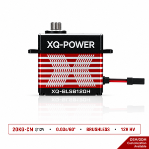 XQ-POWER XQ-BLS8120H Servo de queue brushless 20KG 12V HV étanche avec boîtier en aluminium CNC, couple élevé pour drone et <span class=keywords><strong>avion</strong></span> <span class=keywords><strong>RC</strong></span> à voilure fixe - Product Image 2