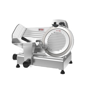 Trancheuse commerciale semi-automatique de 10 pouces pour viande congelée, rouleaux de mouton et rouleaux de bœuf (110V) Fonctionnement semi-automatique pour C - Product Image 1