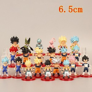 Ensemble Q-version à succès, modèle DBZ, Dragon Balls <span class=keywords><strong>Super</strong></span> <span class=keywords><strong>Saiyan</strong></span> Goku, figurine d'action, Gogeta <span class=keywords><strong>Vegeta</strong></span>, jouets en PVC, mini ensemble, figurineaz - Product Image 6
