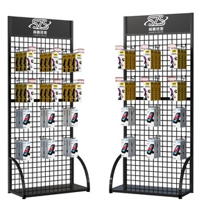 Exhibidor <span class=keywords><strong>de</strong></span> Pie <span class=keywords><strong>de</strong></span> Metal Moderno Personalizado para Accesorios <span class=keywords><strong>de</strong></span> Automóviles, para Uso en Tiendas Minoristas - Product Image 4