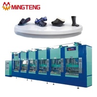 Machine de moulage de semelles de chaussures MT-6E2 à bas prix pour la fabrication de chaussures en caoutchouc/TPR/EVA Phylon