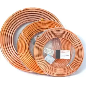 Copper Tubes for Plumbing Factory Price Pipe Pancake Coil for Air Condition