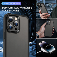 Coque de Téléphone Mate Haut de Gamme Luxe Verte Antichoc en TPU PC pour iPhone 15 14 13 12 11 Pro Max avec Protection d'Objectif Métallique