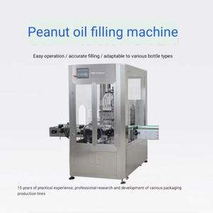 Automatic Magnetic <b>Pump</b> Essential Oil Water Juice Liquid Plastic Bottles Filling Machines Production - Product Image 3