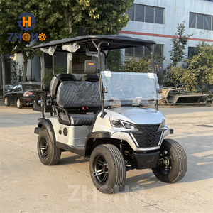 Voiturette <span class=keywords><strong>de</strong></span> golf électrique tout-terrain <span class=keywords><strong>de</strong></span> luxe à 4 roues et 4 places avec service OEM personnalisé pour les concessionnaires mondiaux - Product Image 4