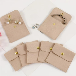 No logo 8*8cm Microfiber Jewelry Packaging Bags, High Quality Jewelry Pouches Jewelry Bag - Product Image 3