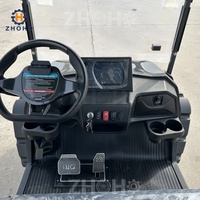 Voiturette de golf miniature chinoise à 2 places avec batterie au lithium 72V à vendre. Prix de gros, certification CE