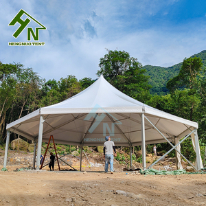 Tente Pagode Hexagonale, Octogonale, Décagonale Grande et Personnalisée de 15m, 20m, 25m à Toit Haut pour Événements Extérieurs et Équitation - Product Image 2