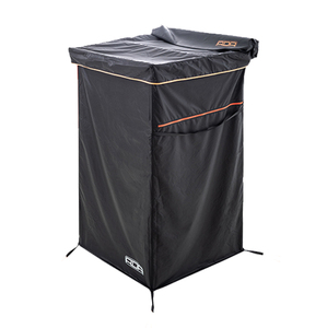 Portable 90 °   Tente de douche de <span class=keywords><strong>camping</strong></span> réglable, auvent latéral pour voiture, tente de toilette et de bain avec bande lumineuse LED intégrée - Product Image 1