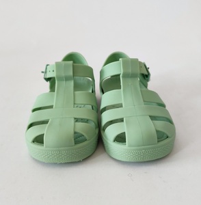 Venta caliente personalizado <span class=keywords><strong>Gowalk</strong></span> verde plástico bebé Jelly Welly Zapatos Niño niñas sandalias - Product Image 3