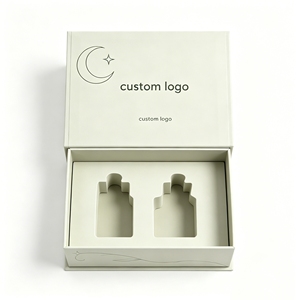 Scatola Rigida in Carta con Chiusura Magnetica, Confezione Regalo Cosmetica Personalizzata, Imballaggio Riciclabile per Flaconi di Peptidi - Product Image 2