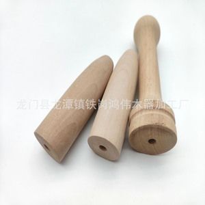 Manches de couteau en bois de hêtre, poignée en bois massif, pièces en bois artisanales pour couteaux, usage domestique - Product Image 3