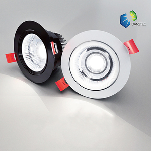 CETL <strong>Wall</strong> Switch Controlled <strong>Dimmable</strong> 3000K Cutout 90mm IP44 12W Full Spectrum COB Recessed Ceiling <strong>Light</strong> - Product Image 2