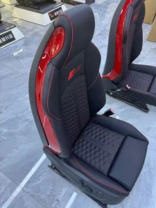 Asiento Deportivo de Cuero de Alta Calidad para Automóvil de Lujo, Estilo Racing, para Audi RS4 B9 B9.5, Funda para Asiento de Coche - Product Image 3
