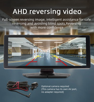 Reproductor Multimedia para Auto BQCC Universal con Pantalla HD de 10.26'' 2.5D, Asistente de IA, Carplay/Android Inalámbrico, DVR y Asistencia de Reversa