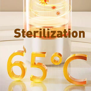 2025 <span class=keywords><strong>Mini</strong></span> bouilloire électrique Portable sans fil eau bouillante Usb Rechargeable Portable chauffe-lait pour bébé lait maternel utilisation en extérieur - Product Image 2