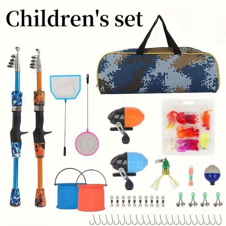 4' fishing pole Ultra Light 4 Section Fishing Pole Made in China Best Children Fishing Rod  Combo| Alibaba.com