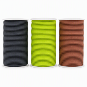 Cordon de <span class=keywords><strong>macramé</strong></span> tressé élastique haute ténacité 3mm 144 yards pour la confection de bijoux, bracelets, colliers, attaches pour cheveux, artisanat d'amitié, <span class=keywords><strong>bobine</strong></span> en vrac - Product Image 1
