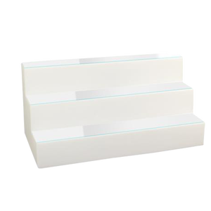 24-inch 3-traps LED verlichte plastic moderne barmeubel wijnkelder hotel drankenfles display schap eetkamer buiten IP65 - Product Image 6