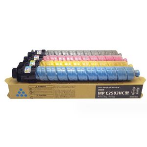 NOUVEAU Lot de cartouches de <span class=keywords><strong>toner</strong></span> couleur MPC2503 compatibles pour Ricoh Aficio IMC20012000 1803 MPC2004SP/2003ZSP/2504 2011 Kit de pièces - Product Image 1