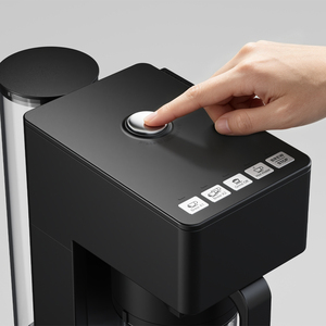 Machine à café automatique intelligente avec moulin à café intégré, boîtier en aluminium, usage domestique, capacité jusqu'à 4 tasses - Product Image 5