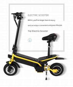 Nouvelle batterie au lithium 48v 10AH Moteur sans balais 500W <span class=keywords><strong>Pneu</strong></span> gras de 10 pouces <span class=keywords><strong>Scooter</strong></span> électrique pliable tout-terrain Siège pour adulte Contrôle par application - Product Image 6