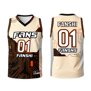 Fanshi OEM - Ropa Deportiva Personalizada por Sublimación, Pantalones Cortos de Baloncesto, Conjunto de Camiseta de Baloncesto Reversible para Hombre, Niño y Joven - Product Image 1