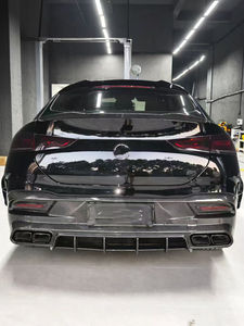 Topca Stijl Koolstofvezel Achter <span class=keywords><strong>Diffuser</strong></span> Spoiler Voor Mercedes Benz Coupe Exterieur Upgrade Aftermarket Onderdelen - Product Image 2