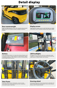 Montacargas Eléctrico de <span class=keywords><strong>2</strong></span> Toneladas con Batería de Litio, Certificado CE, Envío DDP, EN ISO 3691, Logística de Almacén - Product Image 4