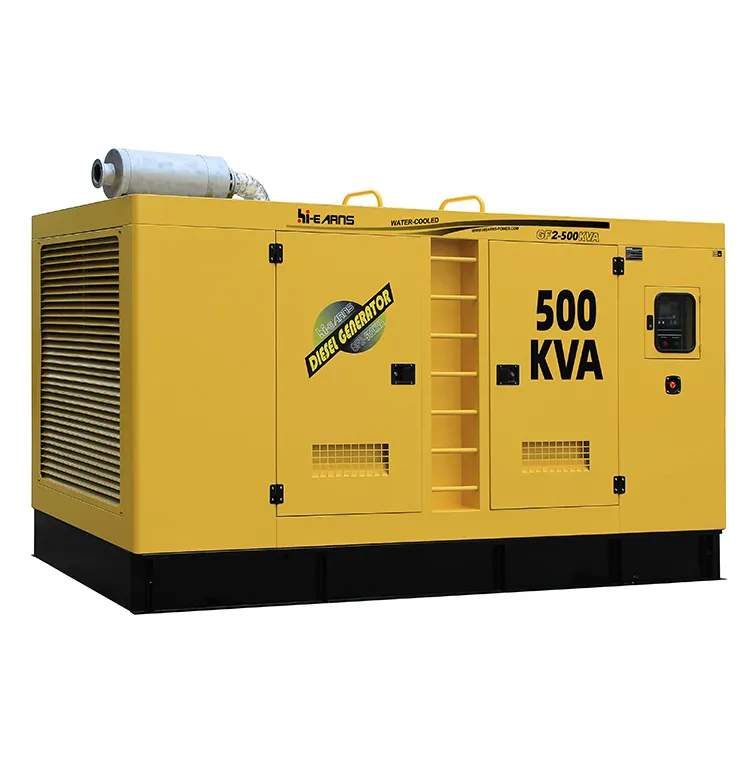 Water-cooled Industrial type 500kva diesel generator price