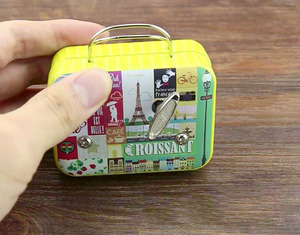 Ever Bright New Valise en métal-Mini boîte à <span class=keywords><strong>musique</strong></span> en forme de château <span class=keywords><strong>dans</strong></span> <span class=keywords><strong>le</strong></span> <span class=keywords><strong>ciel</strong></span> Boîte à <span class=keywords><strong>musique</strong></span> à remonter avec timbre Boîtes à <span class=keywords><strong>musique</strong></span> - Product Image 3