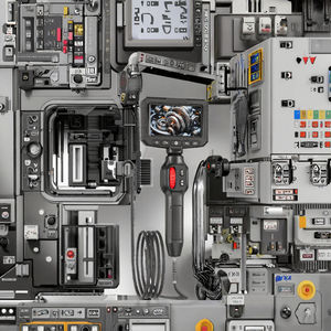 360 Derece Çift Yönlü Yönlendirme 2MP HD Endüstriyel Endoskop 3.9mm Tek Lensli IP67 5X Zoom 4.3 inç IPS Ekran LED Aydınlatma 2 - Product Image 4