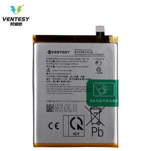 แบตเตอรี่ลิเธียมแบบชาร์จได้ Ventesy OEM รุ่น BLP815 สำหรับสมาร์ทโฟน OPPO <span class=keywords><strong>OnePlus</strong></span> <span class=keywords><strong>Nord</strong></span> <span class=keywords><strong>N10</strong></span> 5G ความจุ 4300mAh ได้รับการรับรองมาตรฐาน ROHS - Product Image 1
