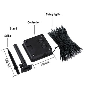 200LED Solar Árbol <span class=keywords><strong>de</strong></span> Navidad Decoraciones Luces <span class=keywords><strong>de</strong></span> hadas <span class=keywords><strong>para</strong></span> la boda Fiesta Jardín <span class=keywords><strong>Tiras</strong></span> <span class=keywords><strong>LED</strong></span> - Product Image 3